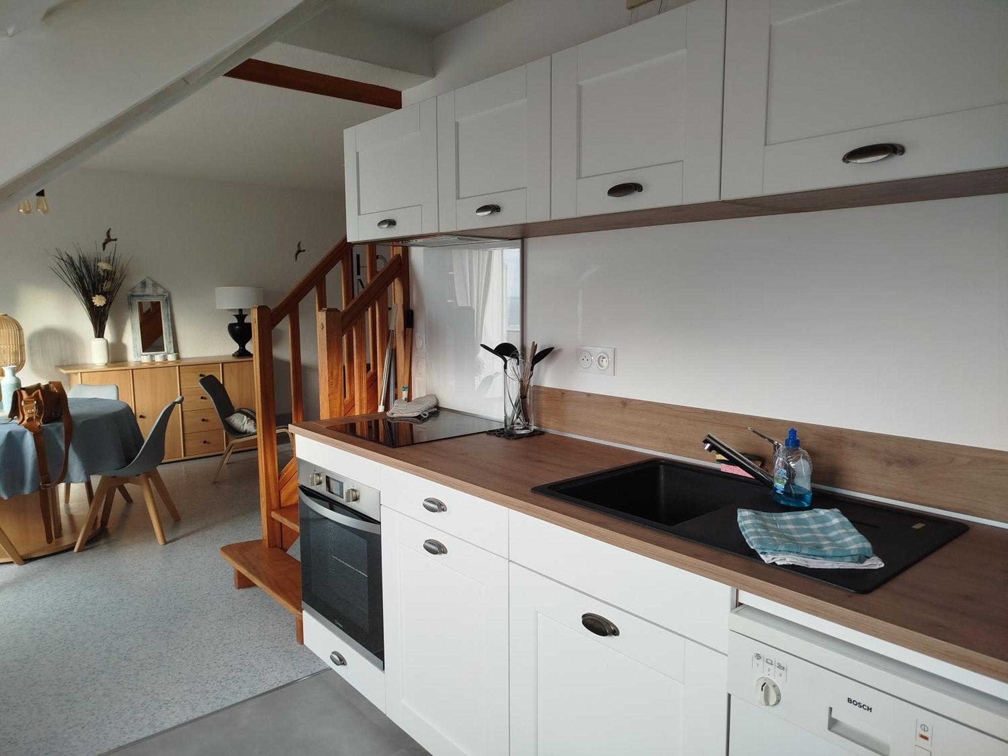 Appartement DUPLEX les pieds dans l' eau à Jullouville Extérieur photo